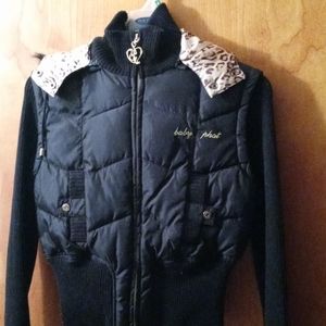 Bomber jacket w/hood